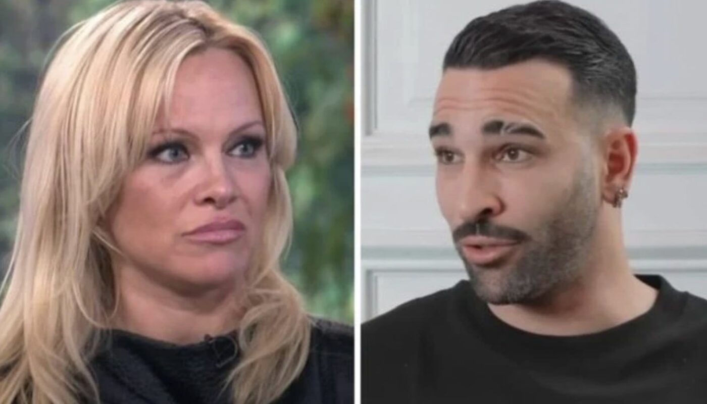 Pamela Anderson et Adil Rami