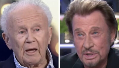 Philippe Bouvard très clair sur le niveau intellectuel de Johnny Hallyday : « Comparé à la moyenne, il…