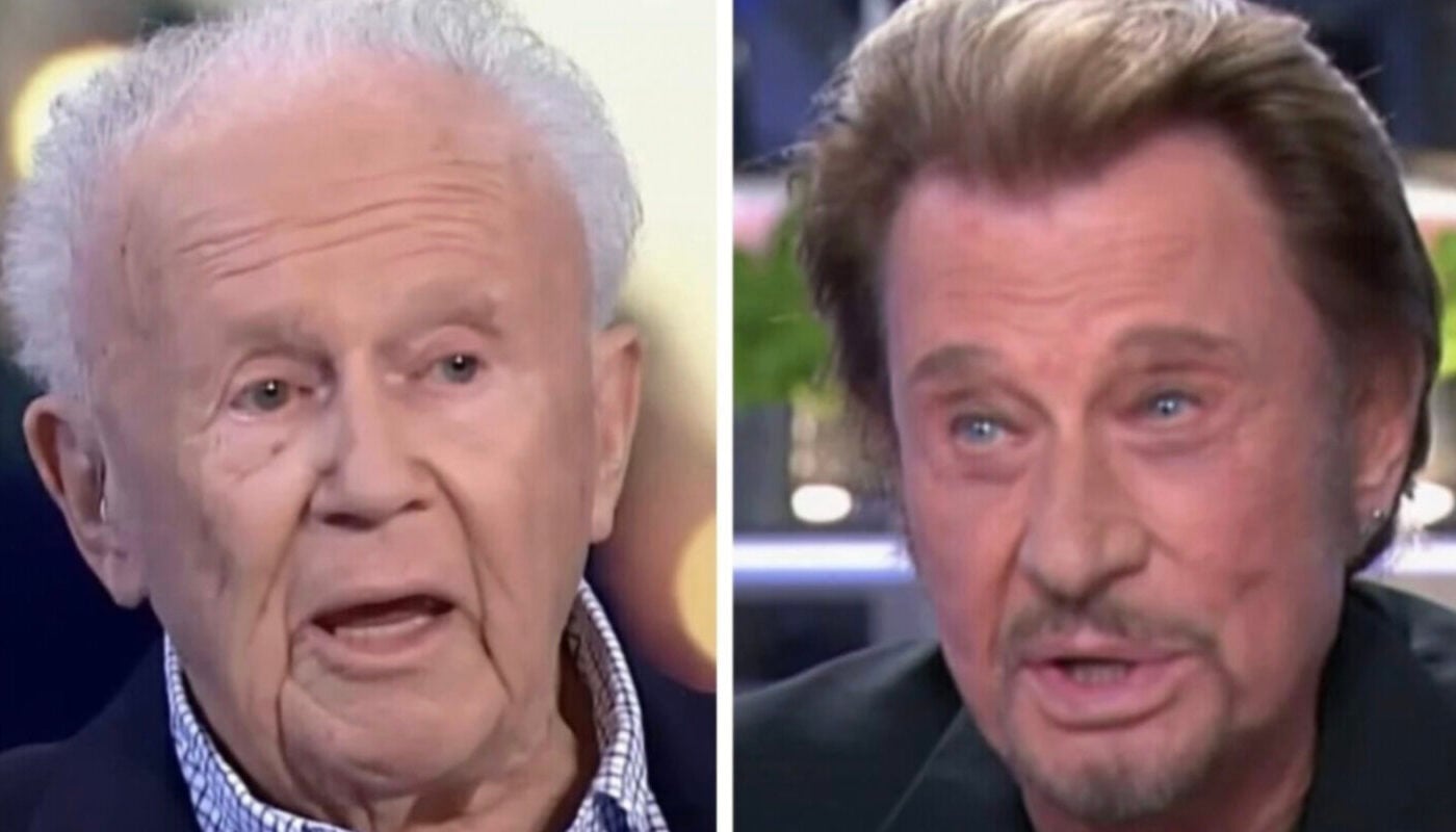 Philippe Bouvard très clair sur le niveau intellectuel de Johnny Hallyday : « Comparé à la moyenne, il…
