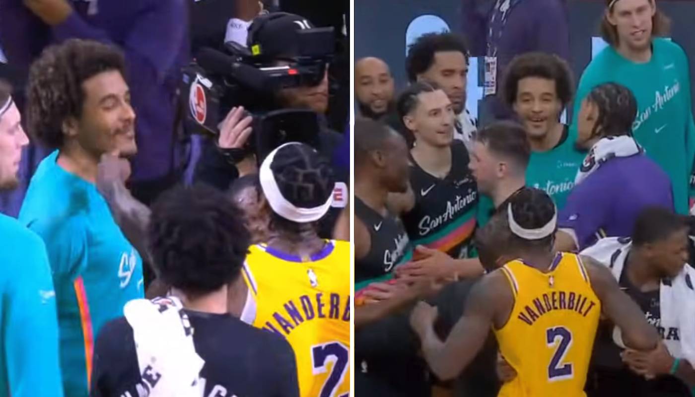 Embrouille entre les Spurs et les Lakers