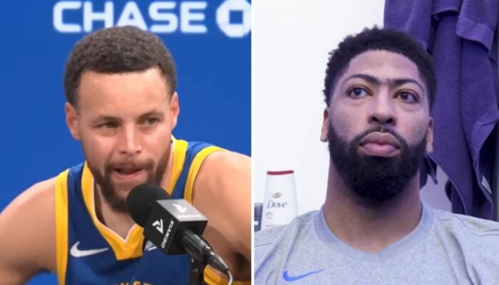 Stephen Curry et Anthony Davis