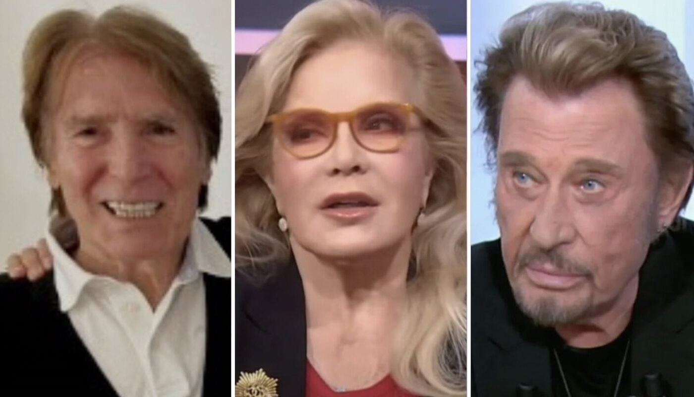 Tony Scotti, Sylvie Vartan et Johnny Hallyday