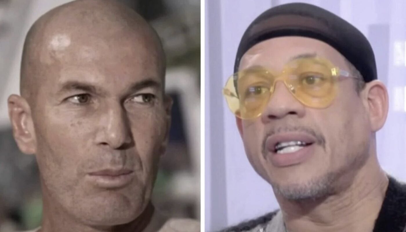 Zinédine Zidane et Joey Starr