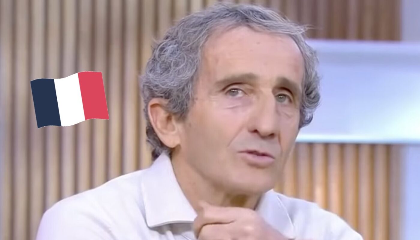 Alain Prost parle de la France