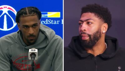 NBA – Anthony Davis honnête sur son duo avec Alex Sarr : « Le bon côté avec lui, c&rsquo;est qu&rsquo;il peut…