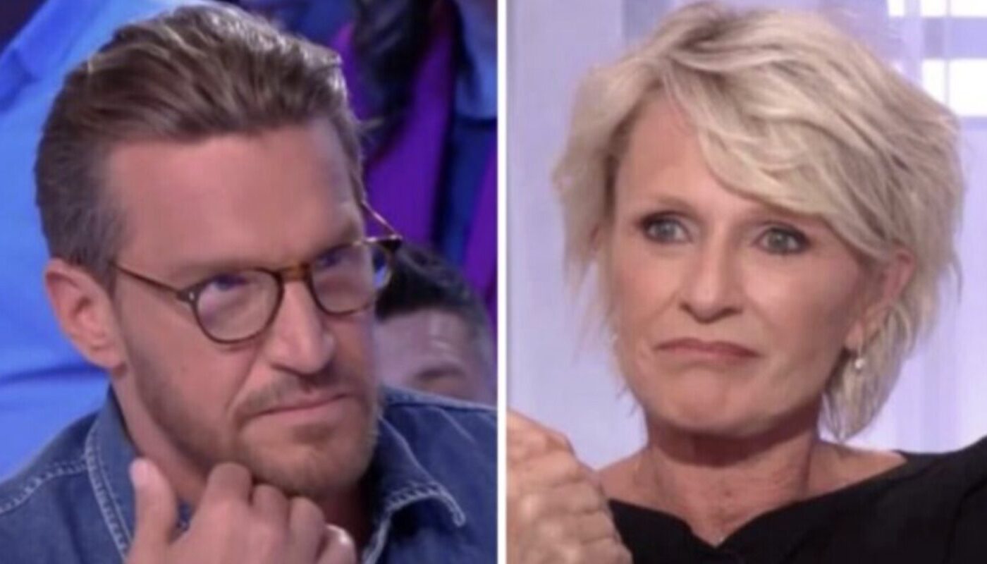 Benjamin Castaldi et Sophie Davant