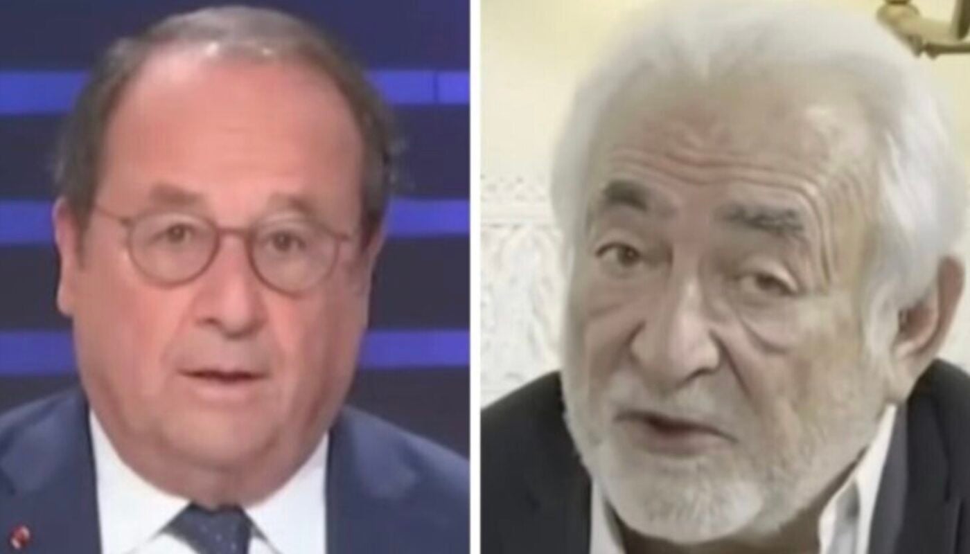 François Hollande et Dominique Strauss-Kahn