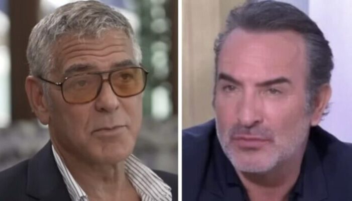 George Clooney et Jean Dujardin