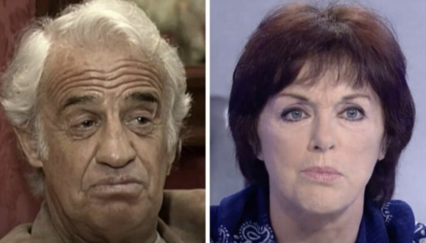 Jean-Paul Belmondo et Anny Duperey