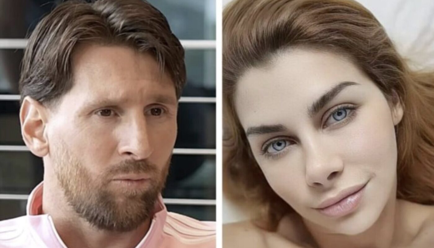 Lionel Messi et Xoana Gonzalez
