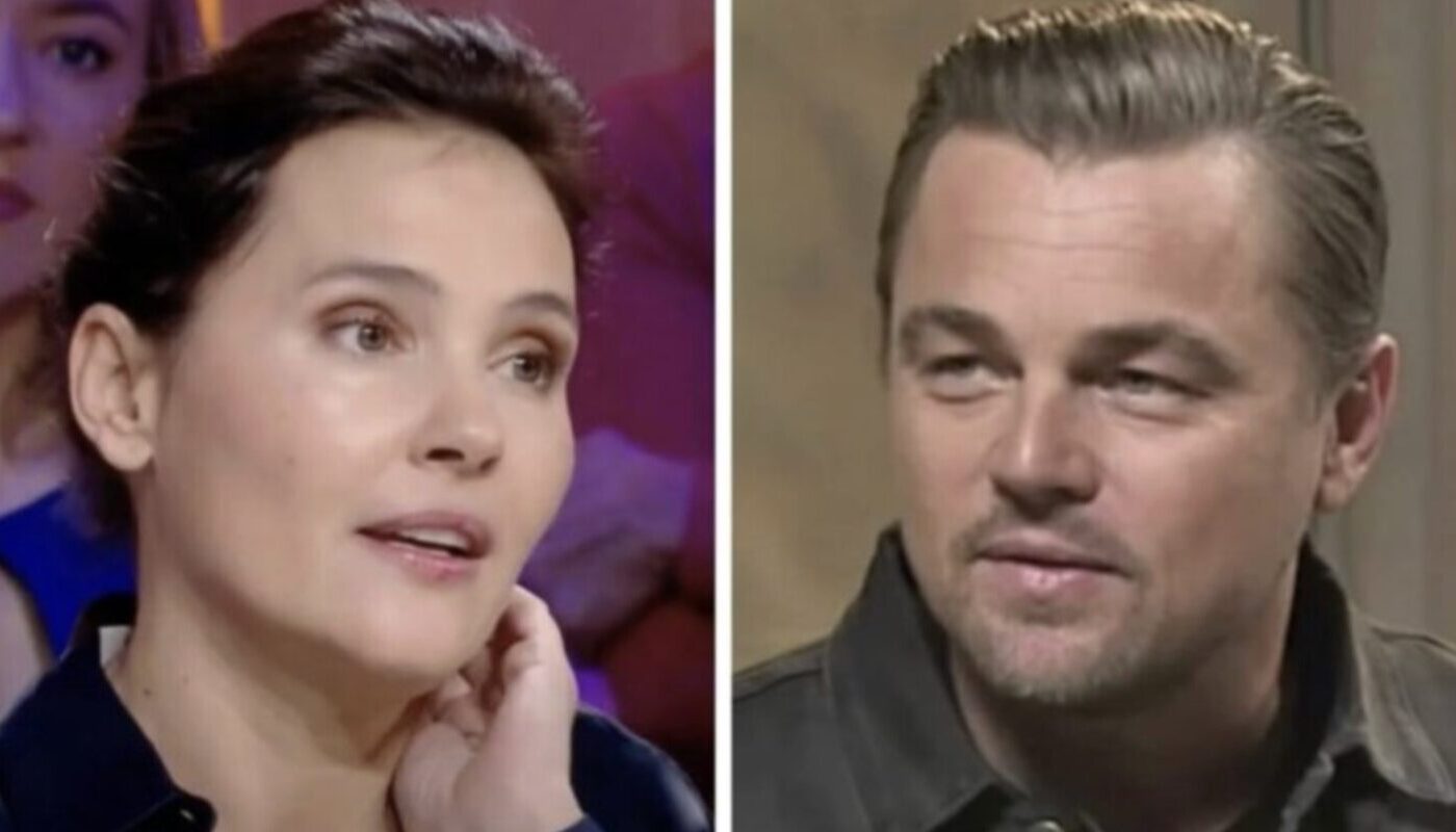 Virginie Ledoyen et Leonardo DiCaprio