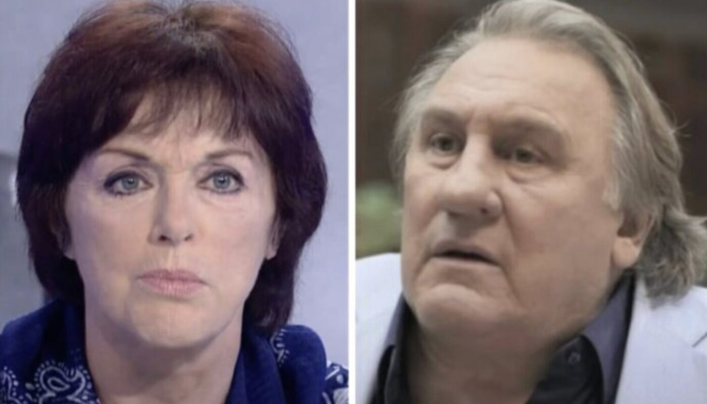 Anny Duperey et Gérard Depardieu
