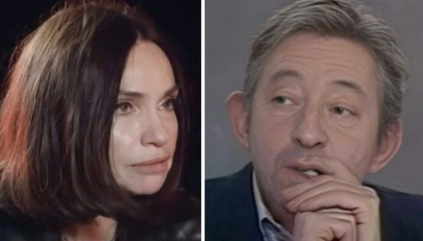 Béatrice Dalle et Serge Gainsbourg