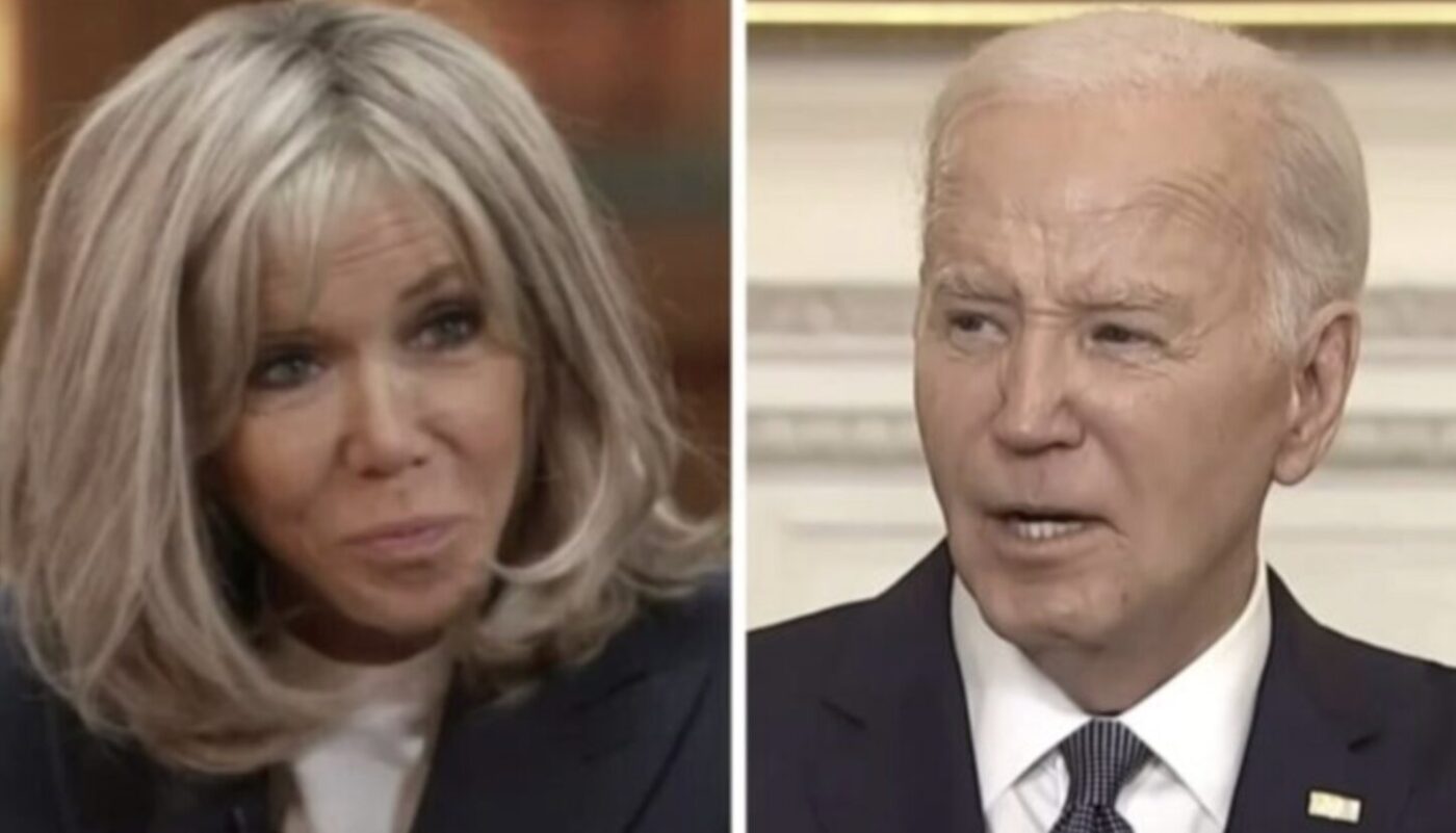 Brigitte Macron et Joe Biden