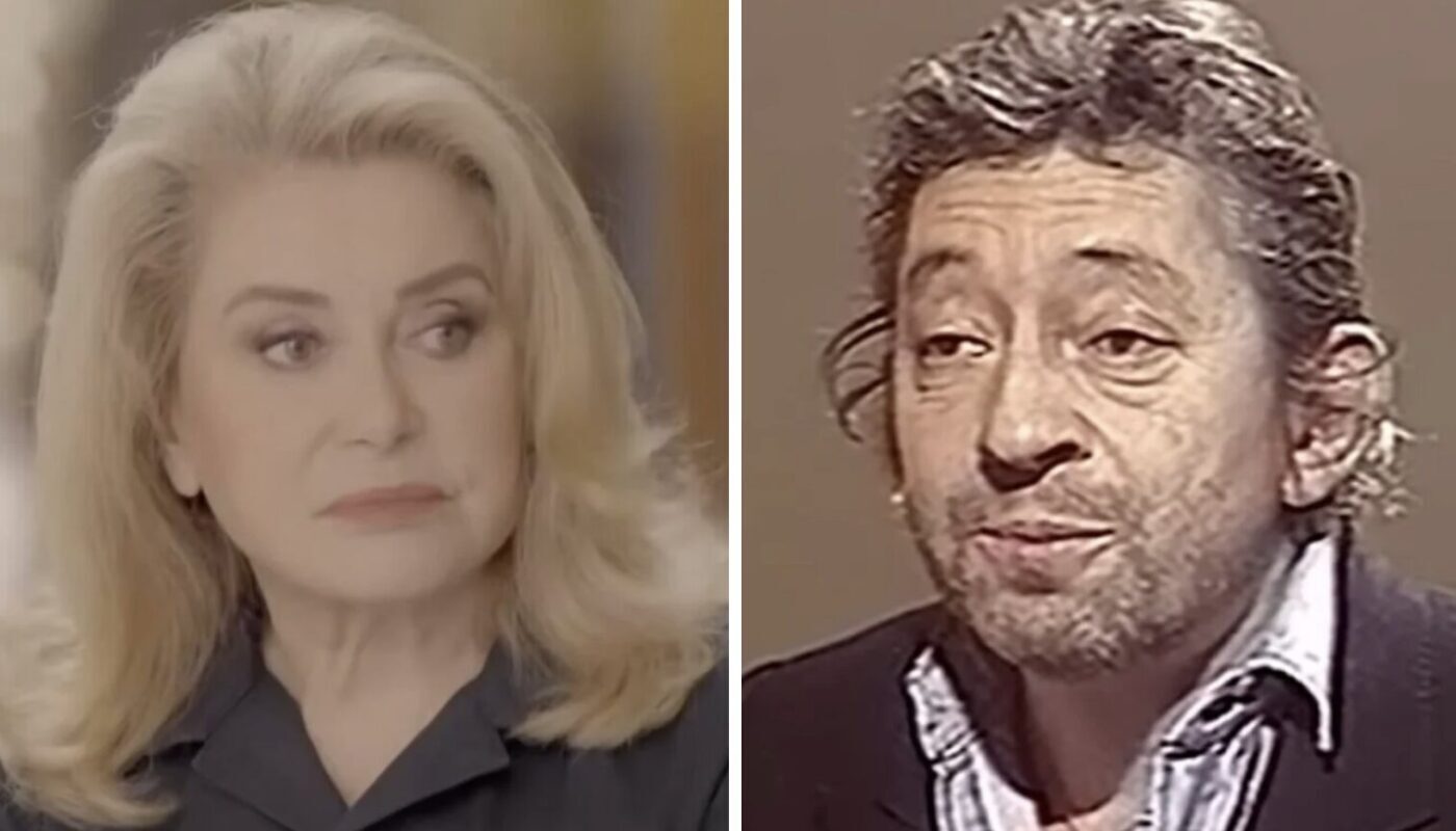 Catherine Deneuve et Serge Gainsbourg