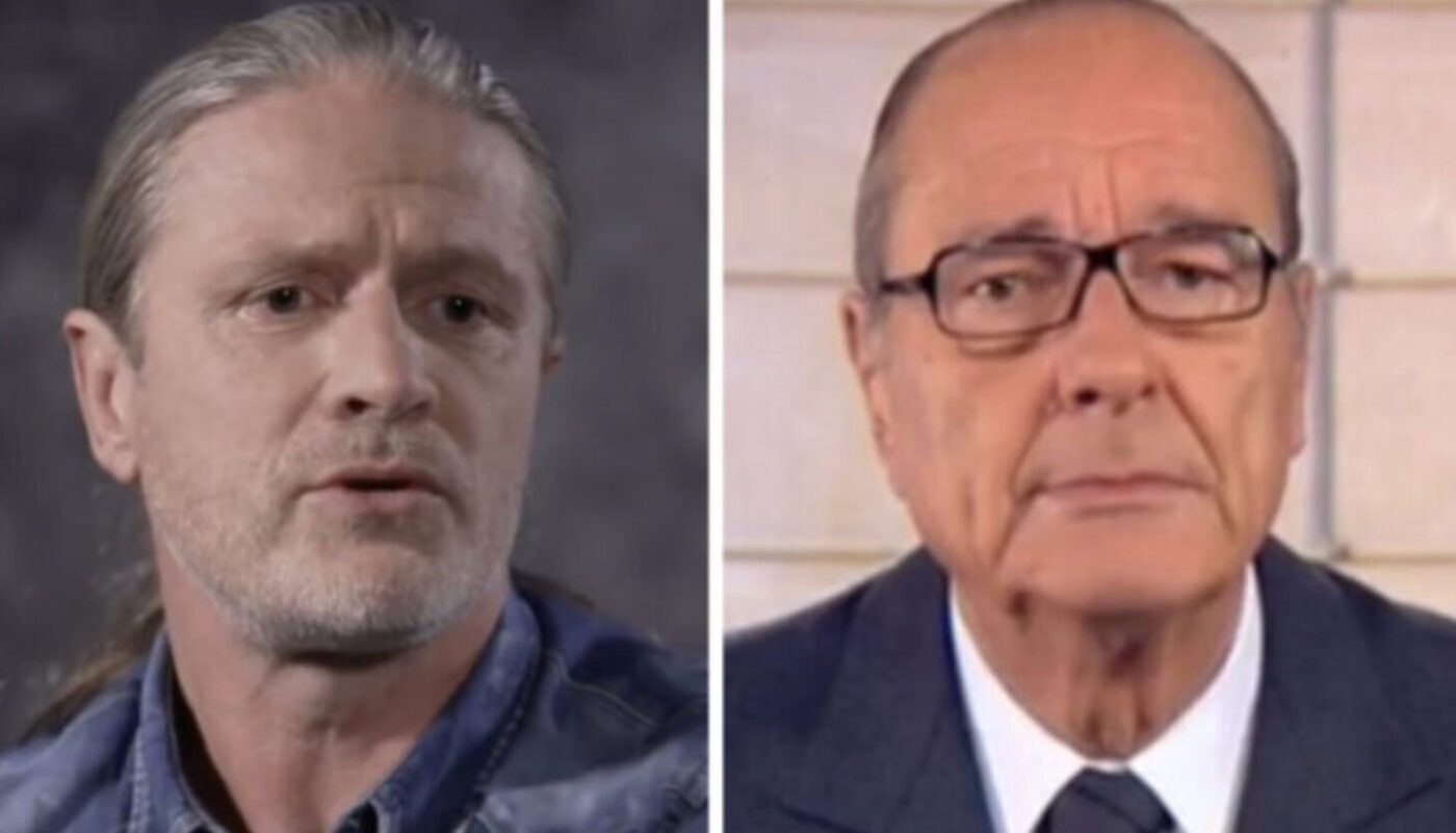 Emmanuel Petit et Jacques Chirac