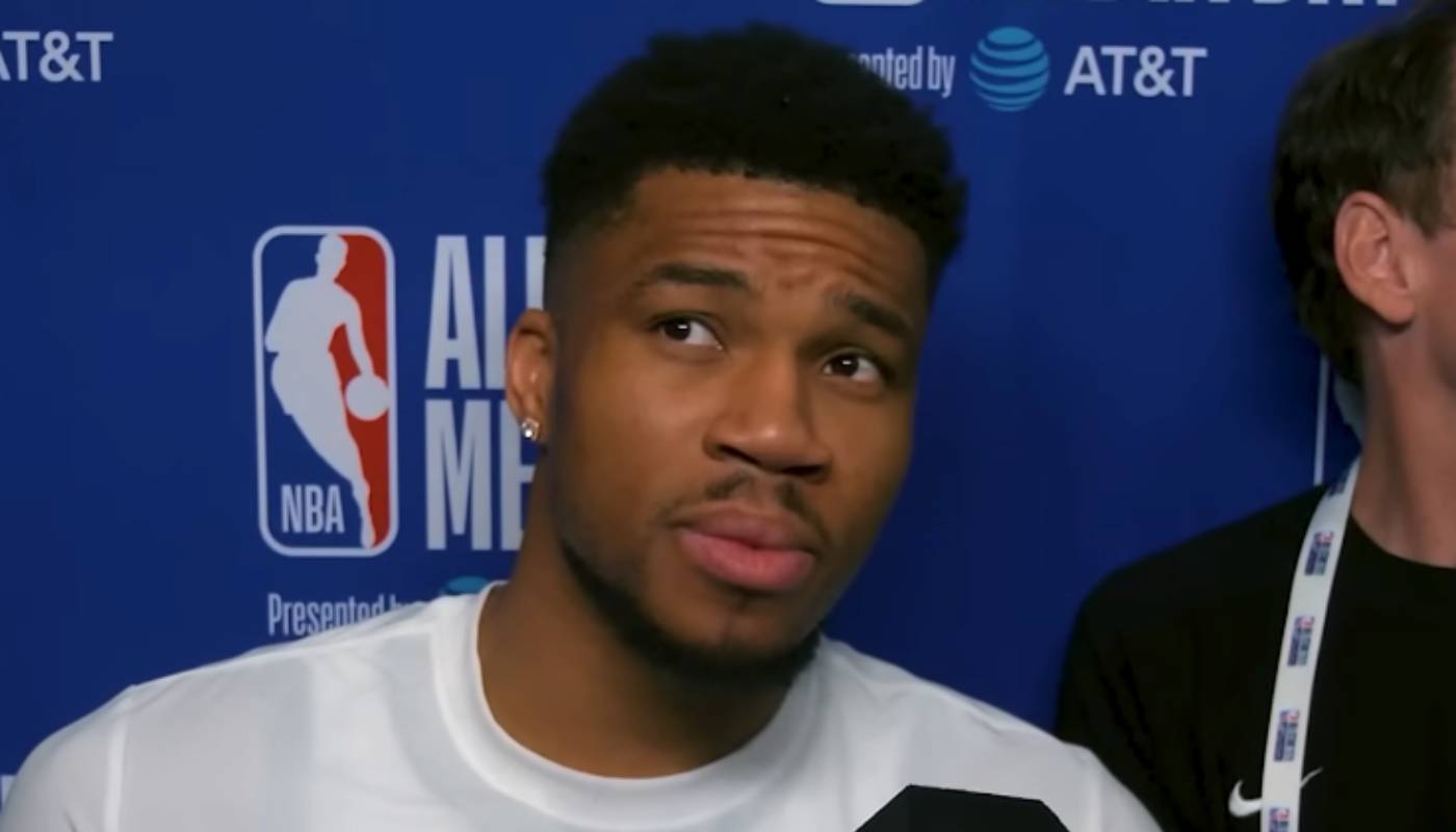 Giannis Antetokounmpo lors du All-Star Weekend