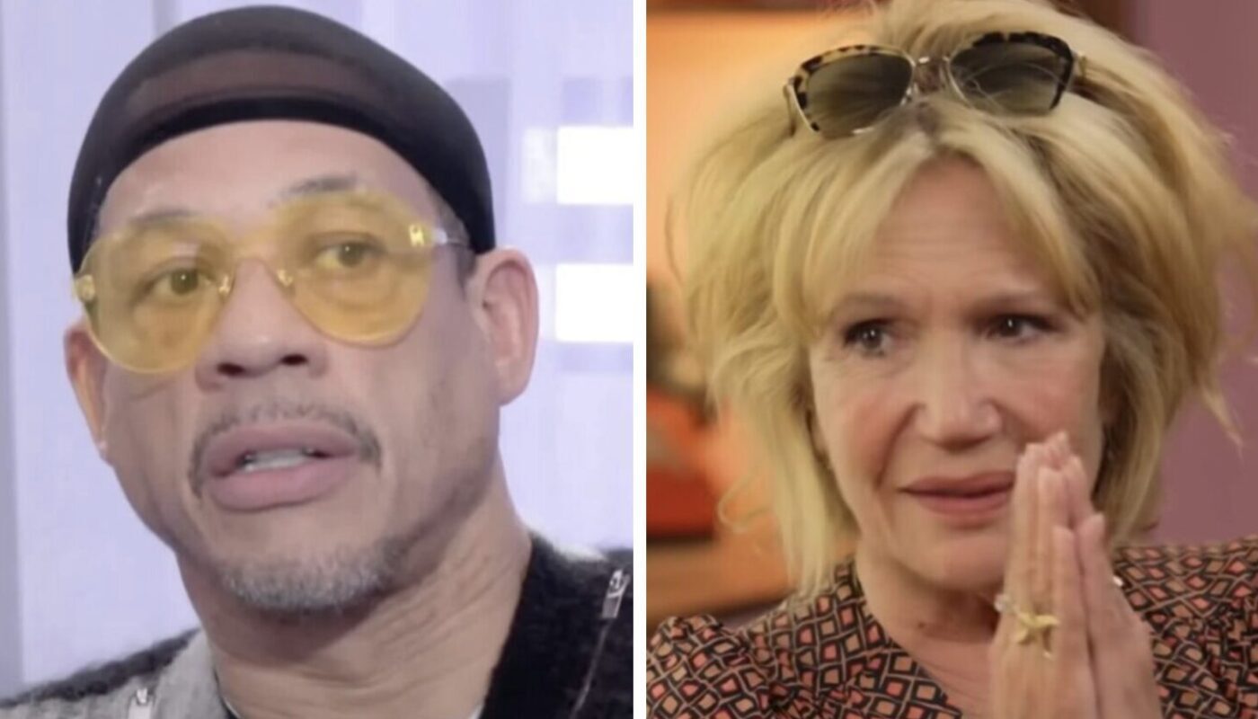 Joey Starr et Clémentine Célarié