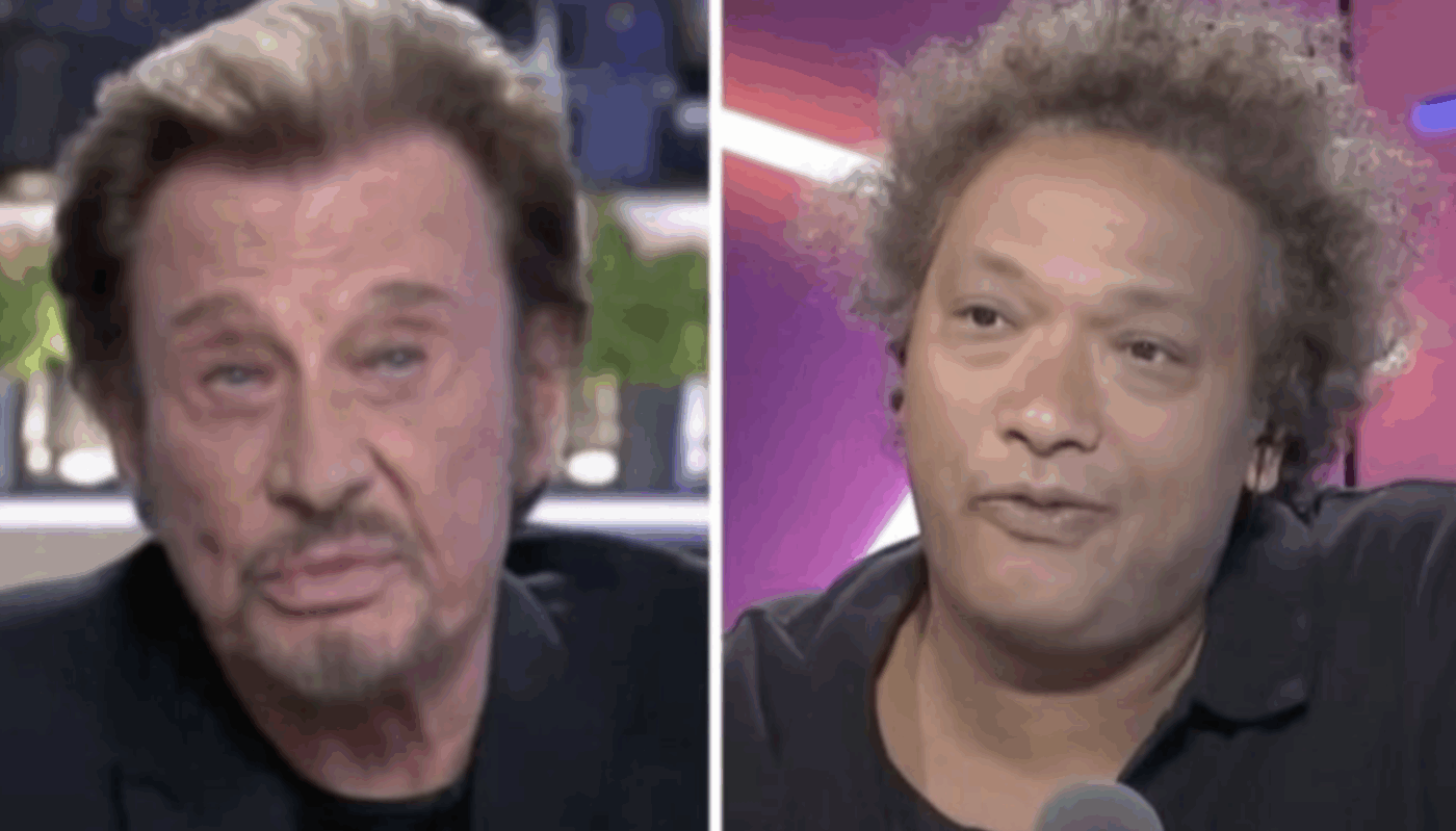 Johnny Hallyday et Doc Gyneco