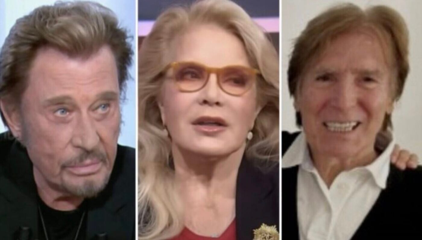 Johnny Hallyday, Sylvie Vartan et Tony Scotti