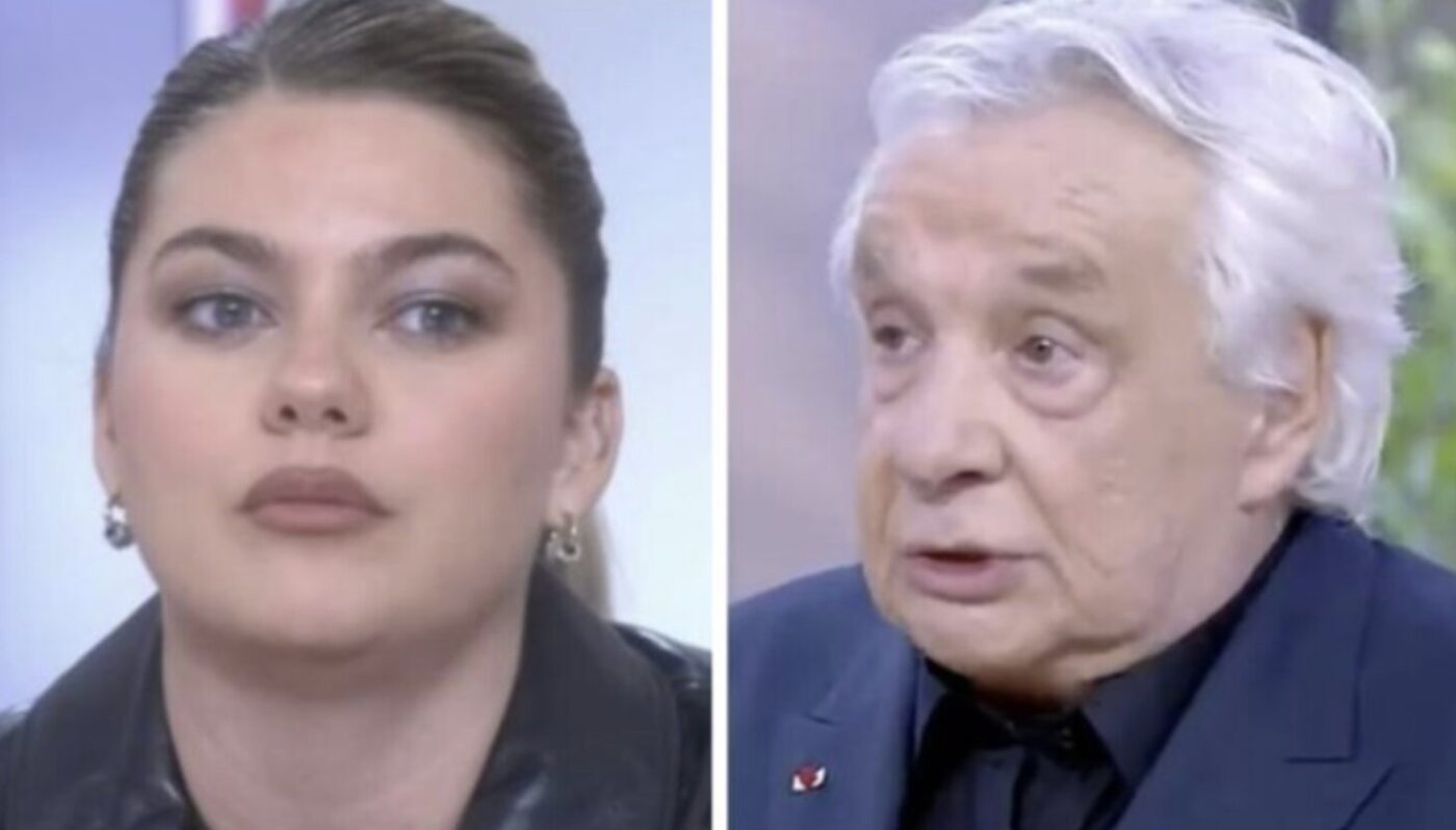 Louane et Michel Sardou