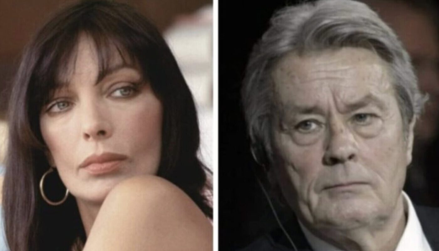 Marie Laforêt et Alain Delon