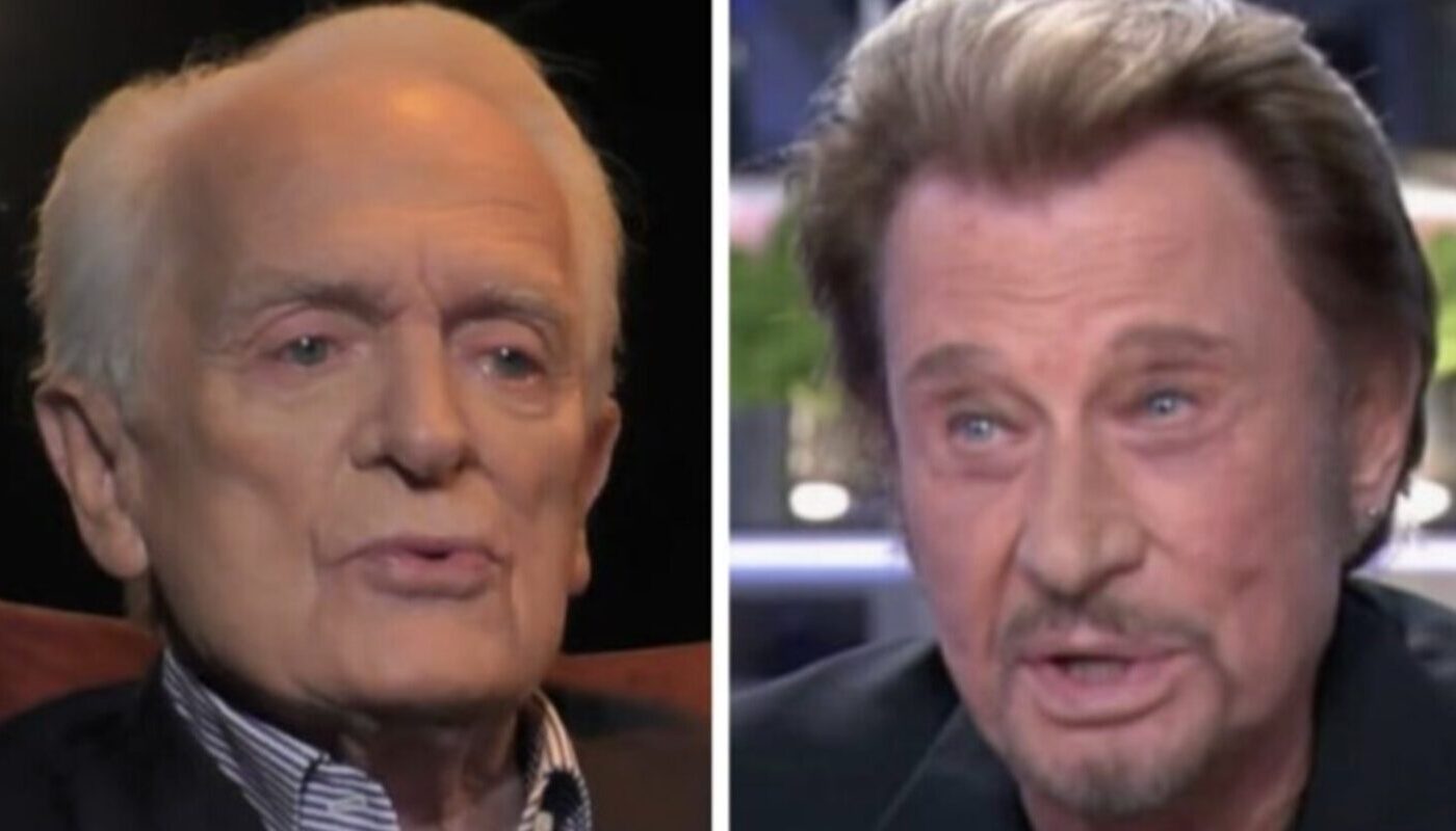 Philippe Labro et Johnny Hallyday