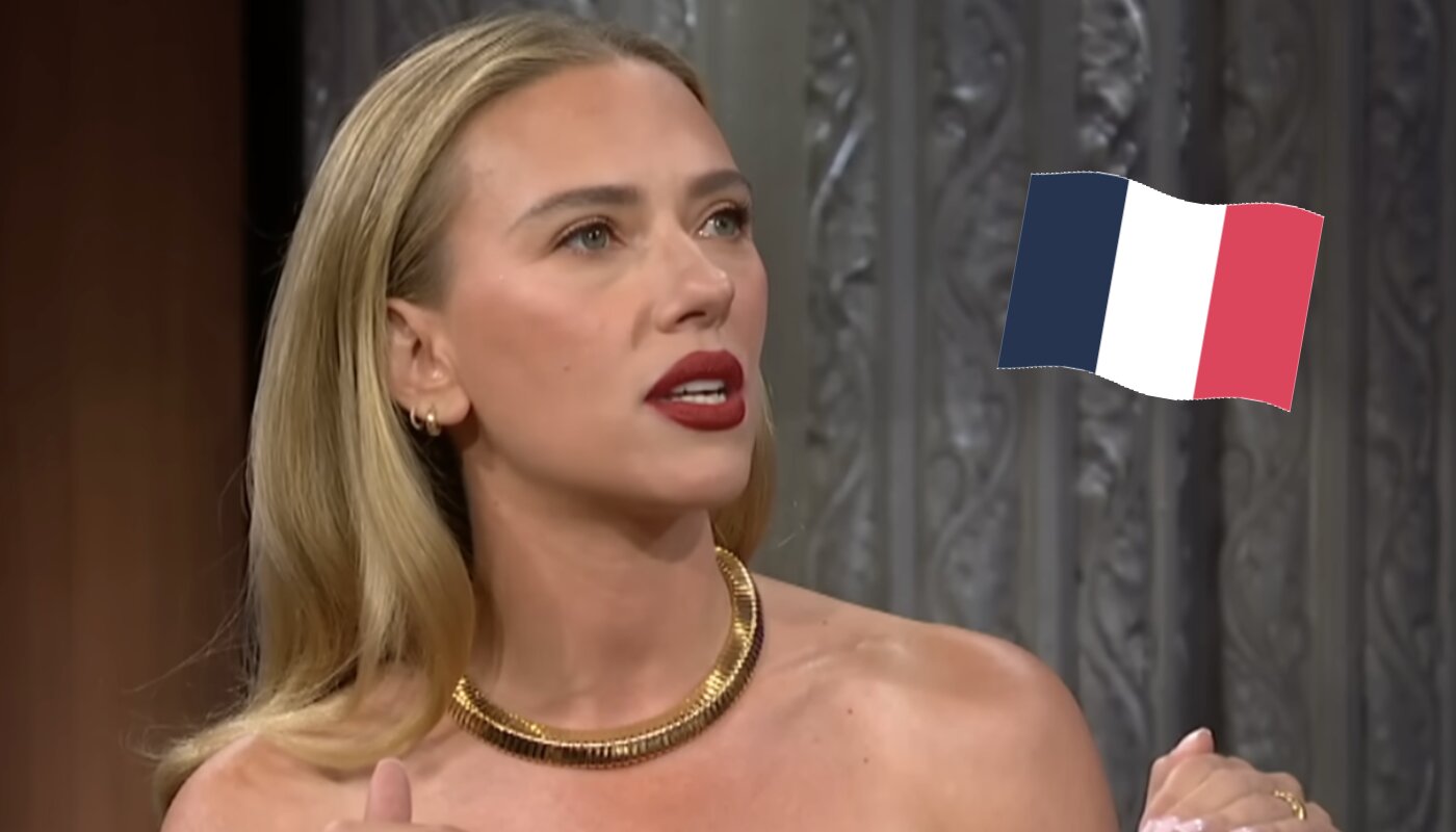 Scarlett Johansson parle de la France