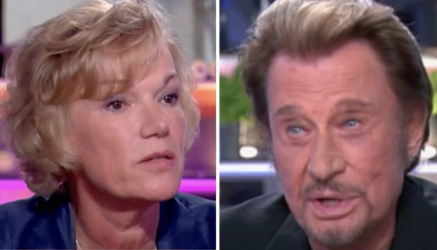 Brigitte Lahaie et Johnny Hallyday