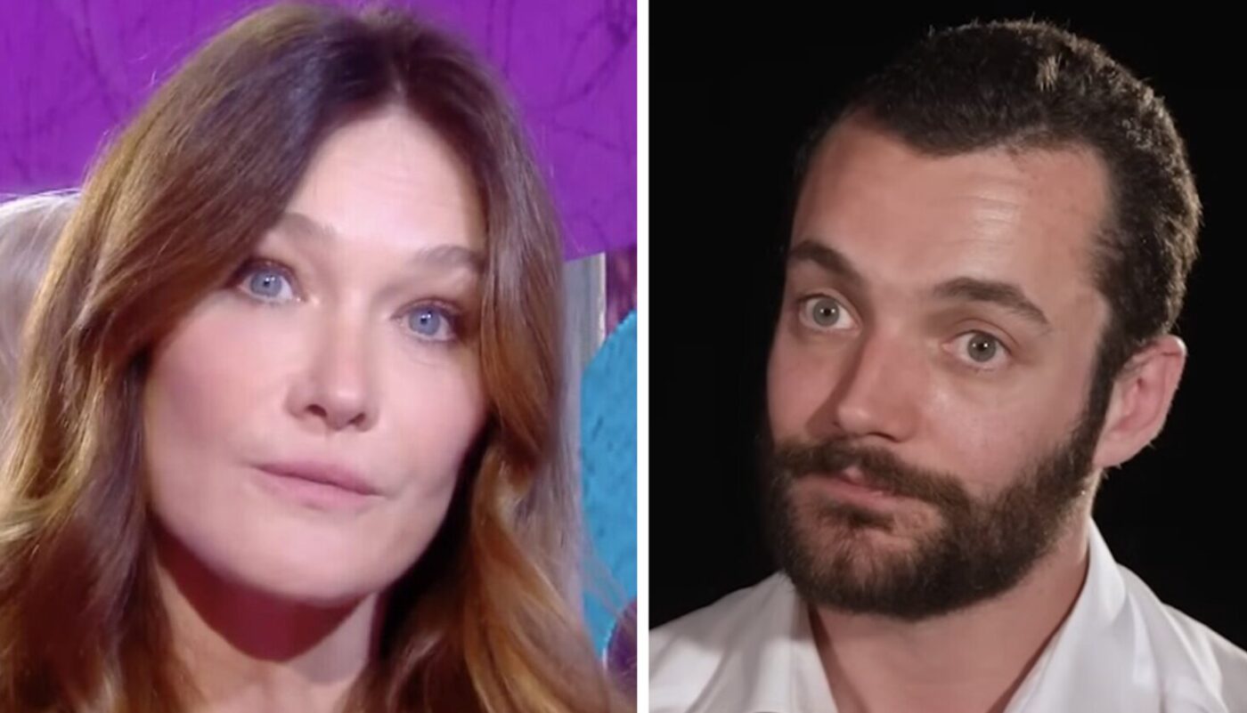 Carla Bruni et Louis Sarkozy