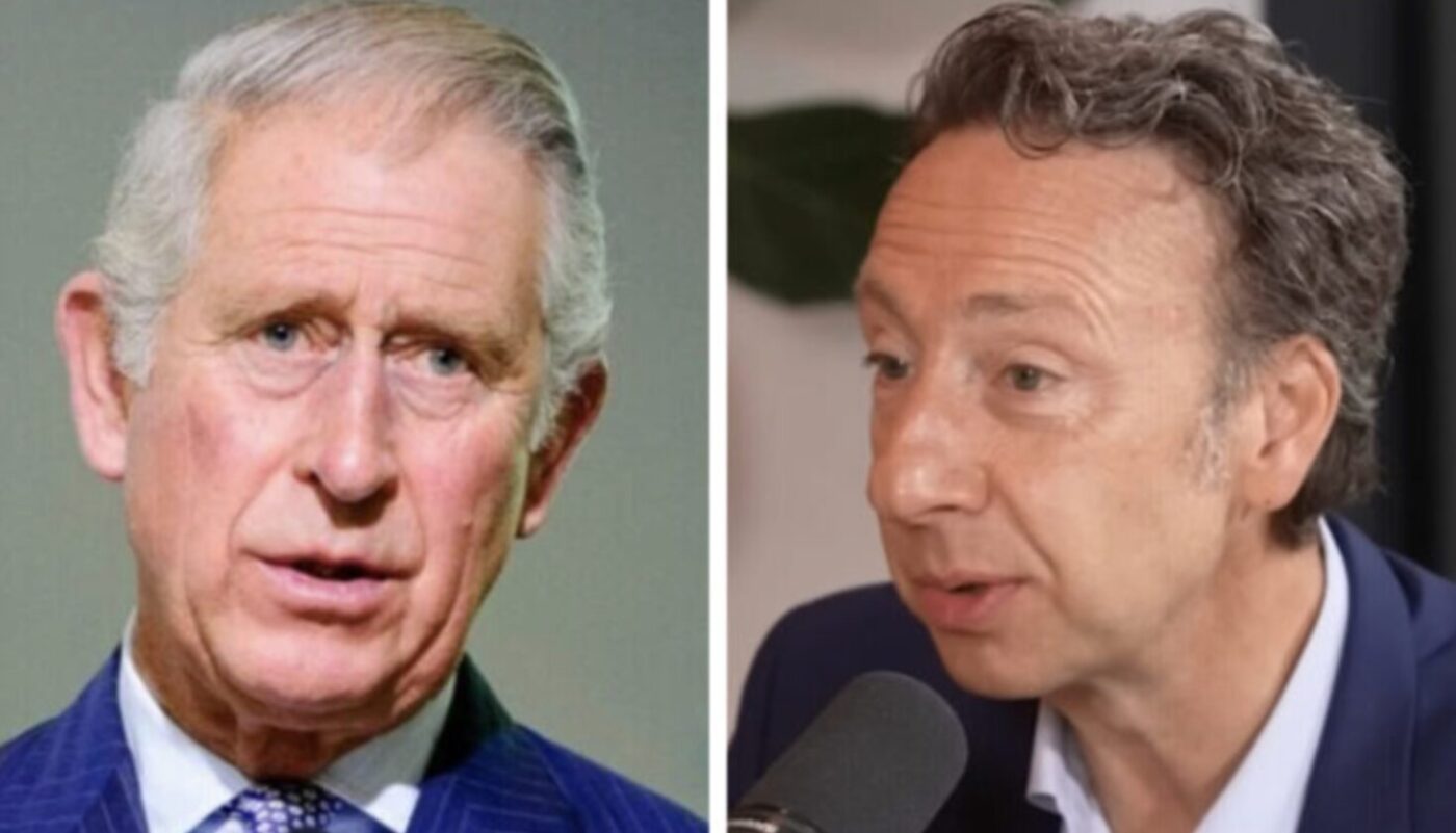 Charles III et Stéphane Bern