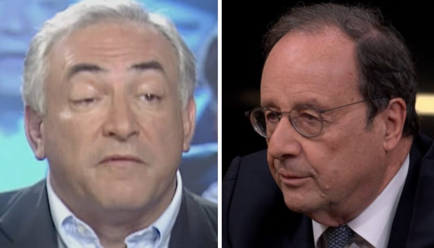 Dominique Strauss-Kahn et François Hollande