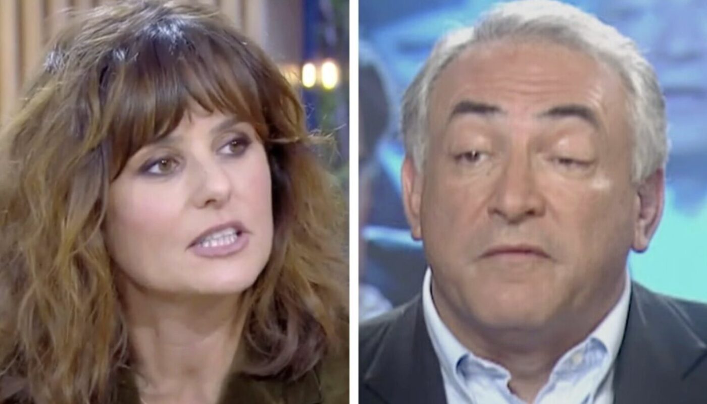 Faustine Bollaert et Dominique Strauss-Kahn