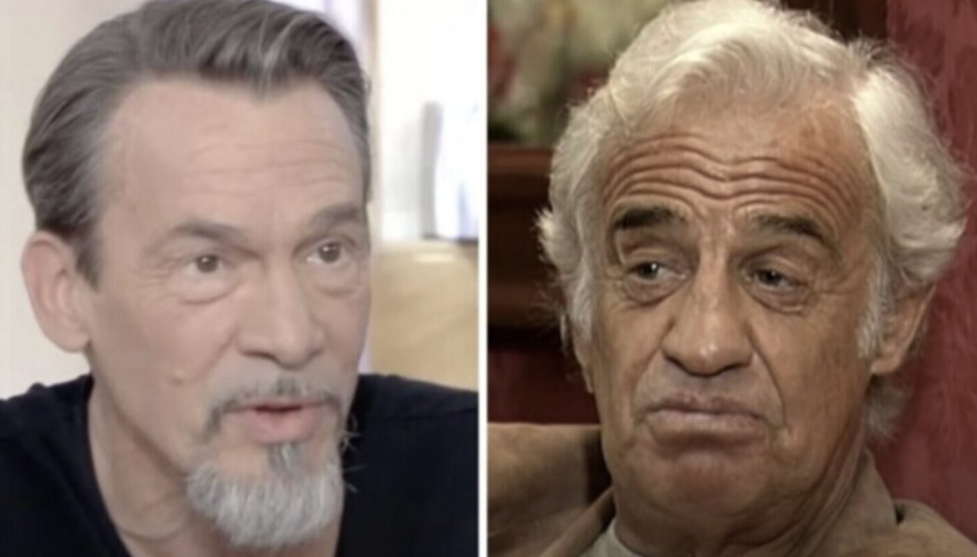 Florent Pagny et Jean-Paul Belmondo