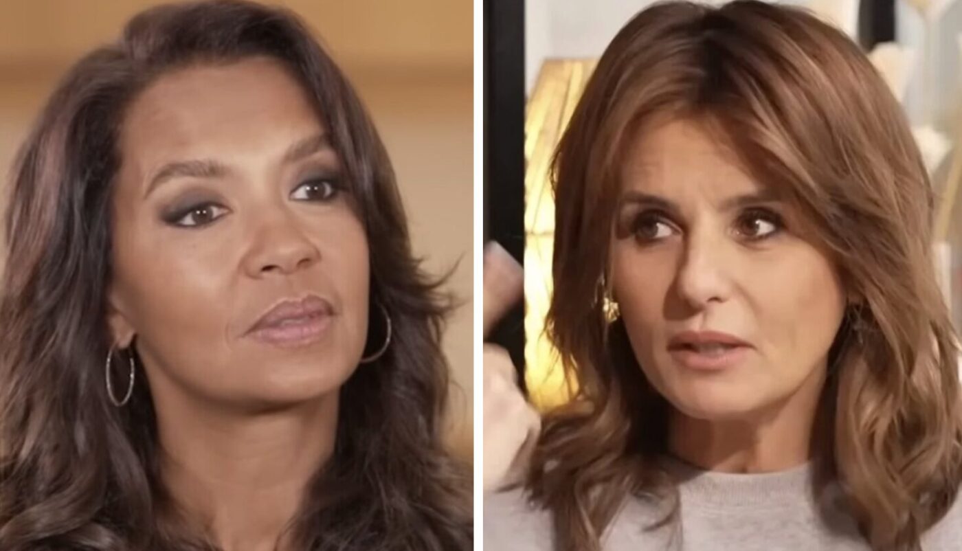 Karine Le Marchand et Faustine Bollaert