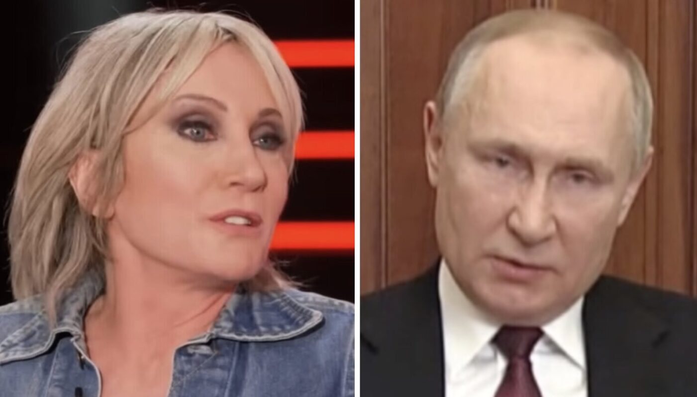 Patricia Kaas et Vladimir Poutine