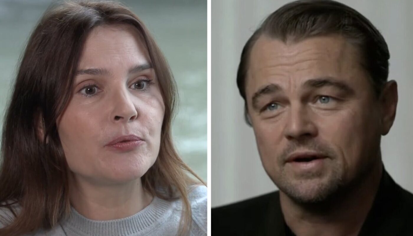 Virginie Ledoyen et Leonardo DiCaprio