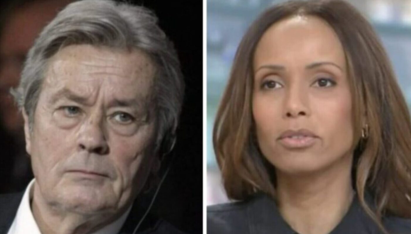 Alain Delon et Sonia Rolland
