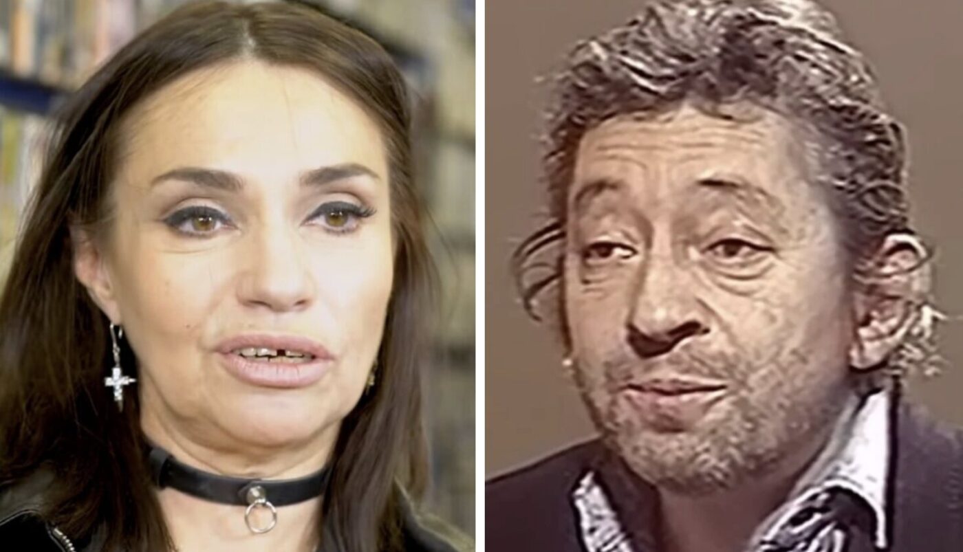 Béatrice Dalle et Serge Gainsbourg