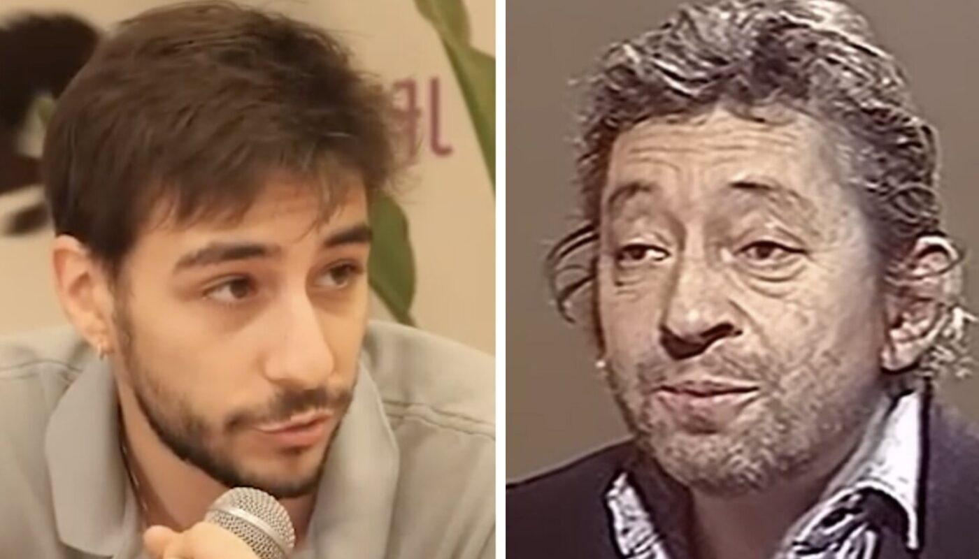 Ben Attal et Serge Gainsbourg