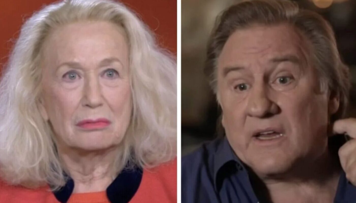 Brigitte Fossey et Gérard Depardieu