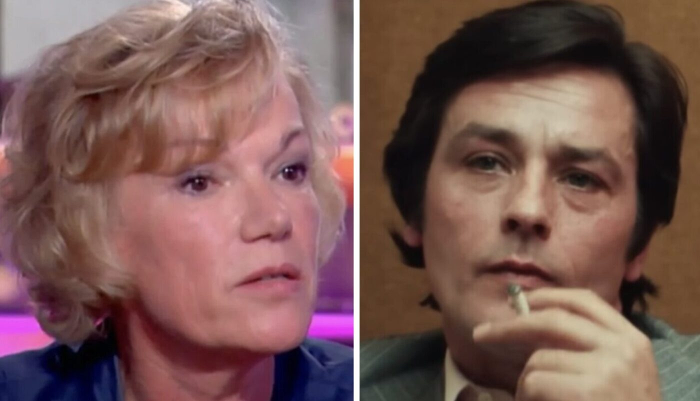 Brigitte Lahaie et Alain Delon