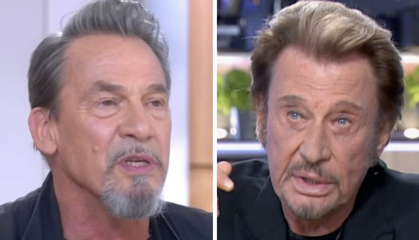 Florent Pagny et Johnny Hallyday