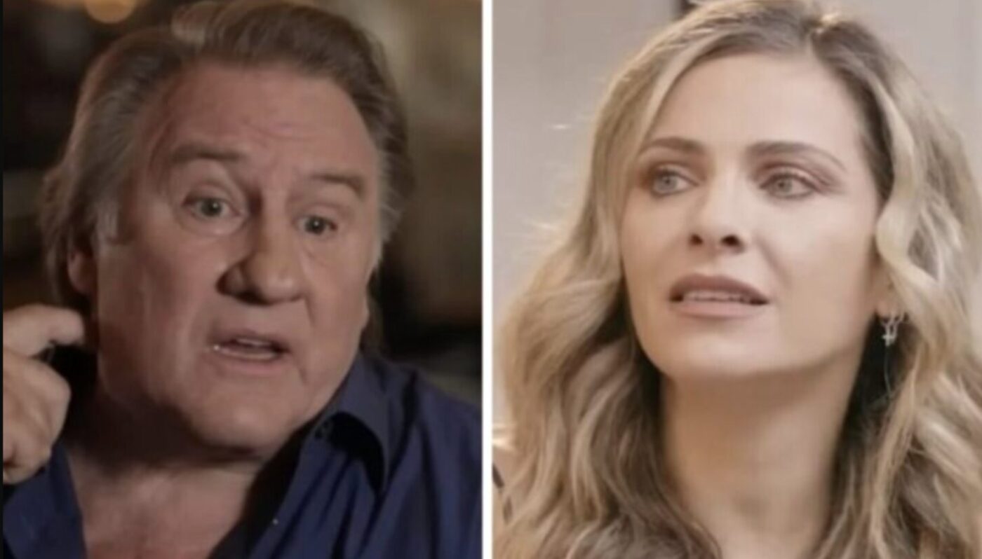 Gérard Depardieu et Clara Morgane