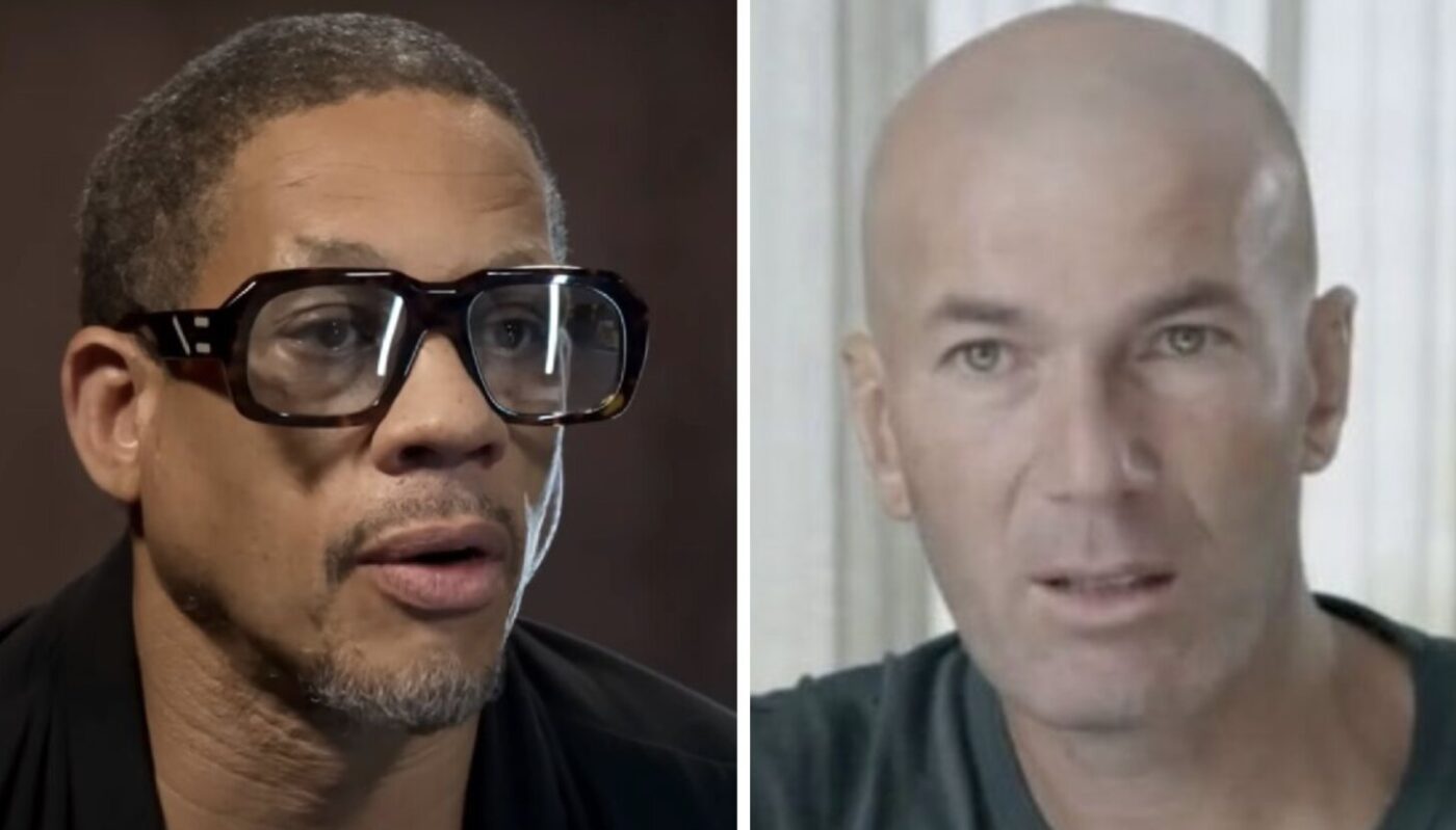 Joey Starr et Zinédine Zidane