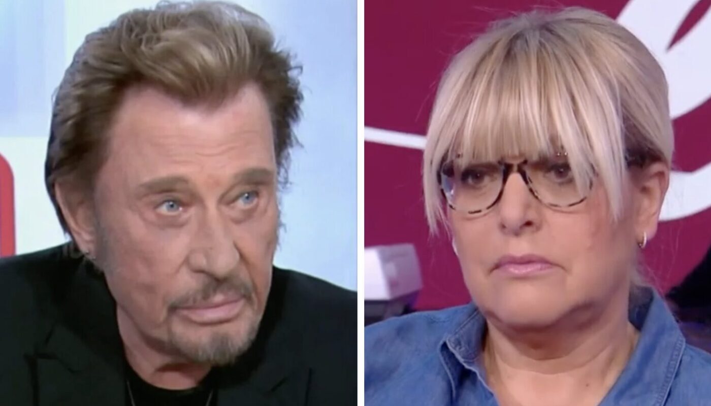 Johnny Hallyday et Caroline Diament