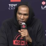 NBA – Les Rockets éliminés, un problème en interne concernant Kevin Durant révélé ?