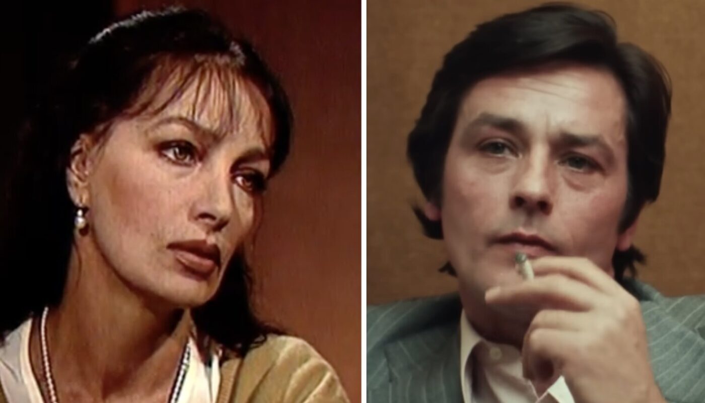 Marie Laforêt et Alain Delon