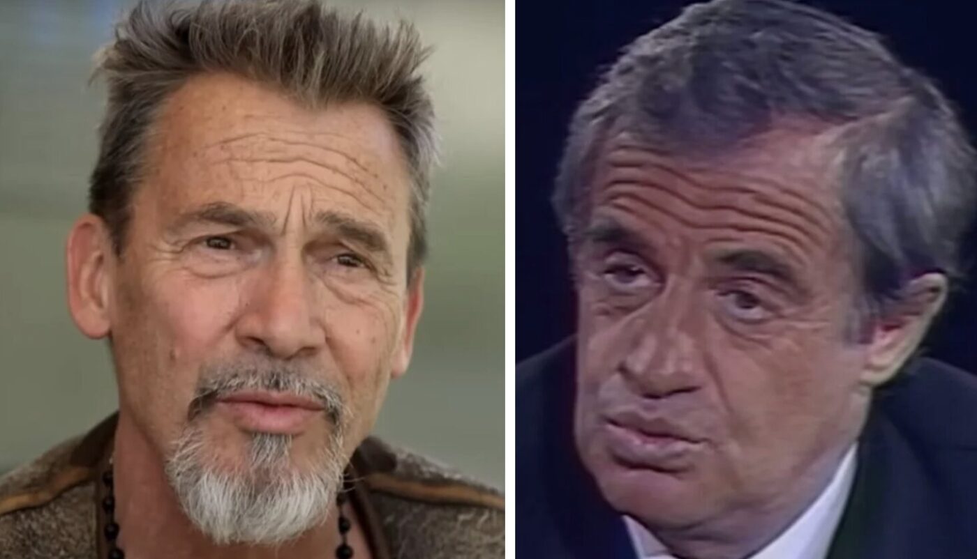 Florent Pagny et Jean-Paul Belmondo