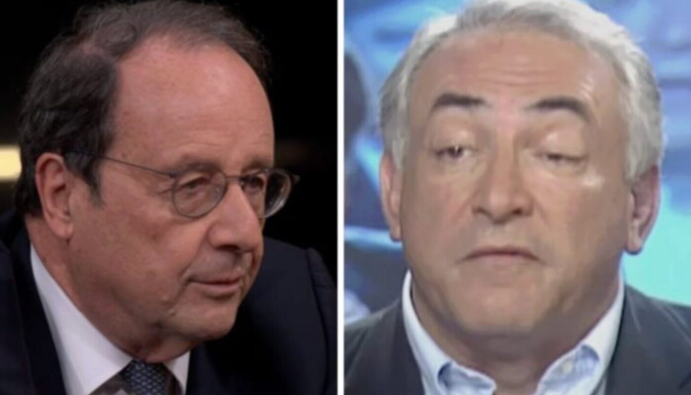 François Hollande et Dominique Strauss-Kahn